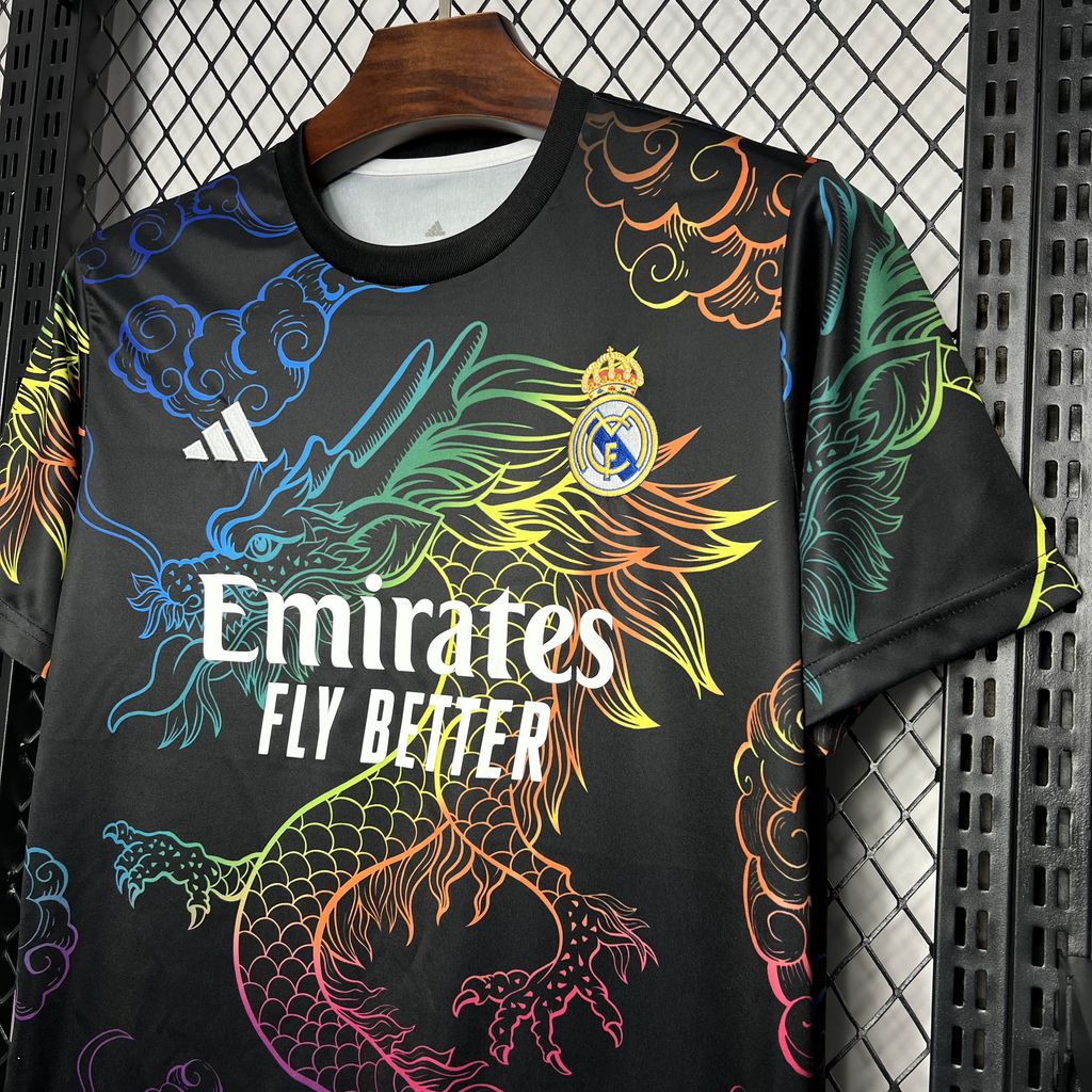Real Madrid 2024/25 Black Cailong Special Edition Jersey