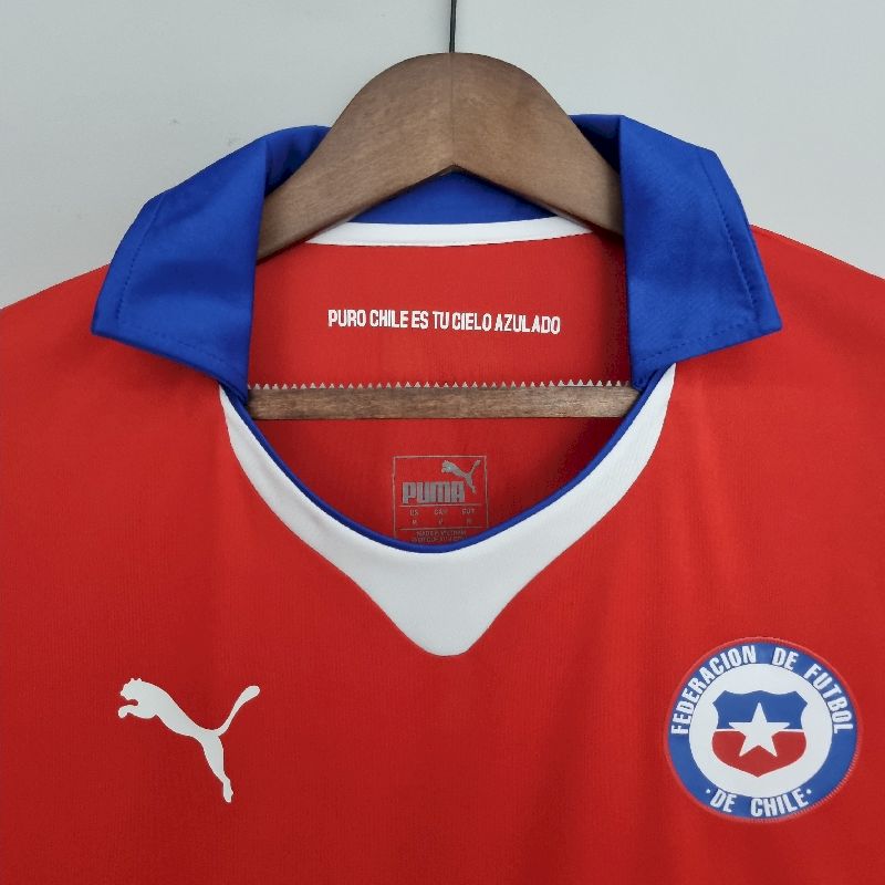 Camisa retrô do Chile 2014