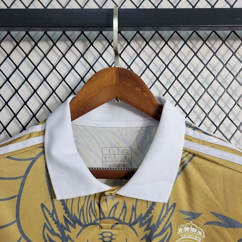 Real Madrid 2023/24 Yellow Dragon Special Edition Jersey