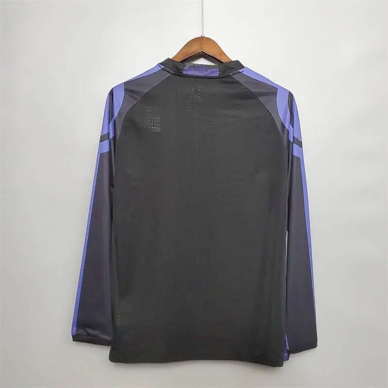 Camisa retrô manga longa do Real Madrid 2015/16 Third