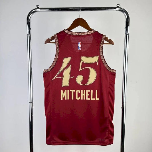 Camisa masculina da equipe Donovan Mitchell 2024 – Edição City