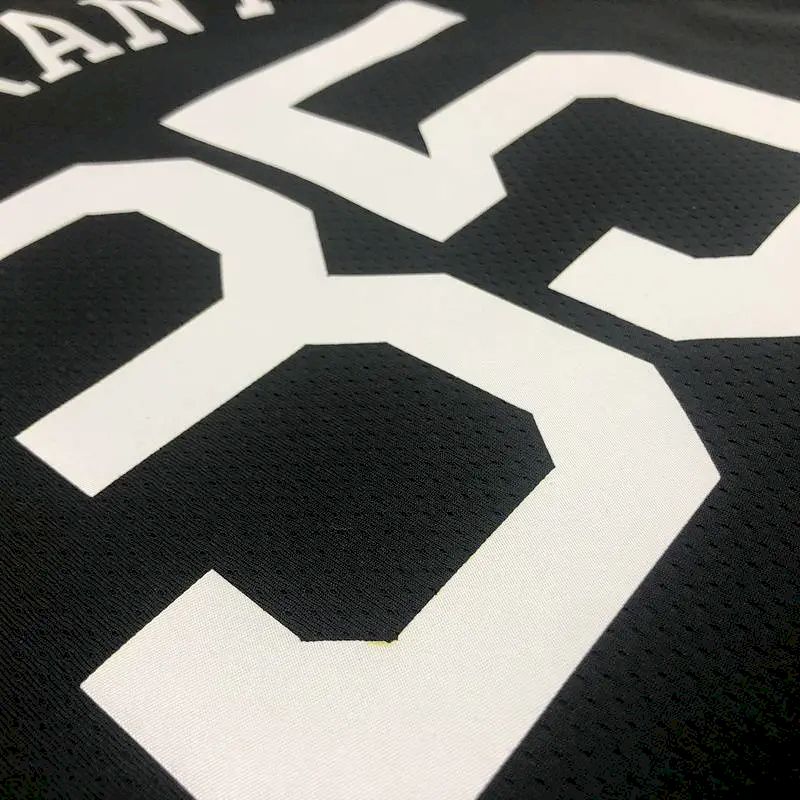 Camisa Kevin Durant com gola V preta, versão jogador, masculina – Edição Statement