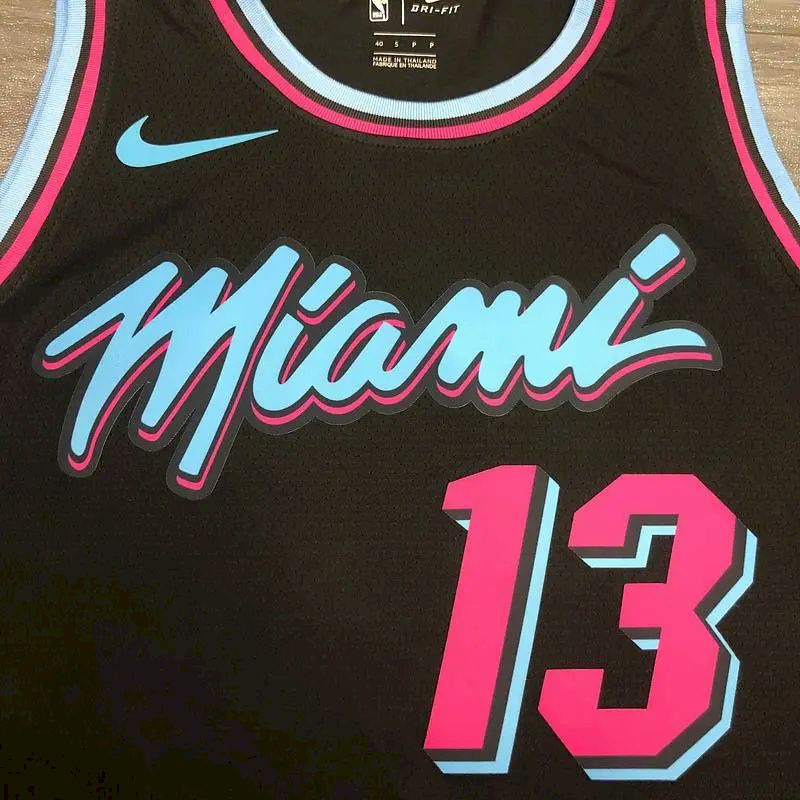 Camisa Masculina Bam Adebayo 2020-21 Preta Swingman Versão Jogador – Edição Cidade