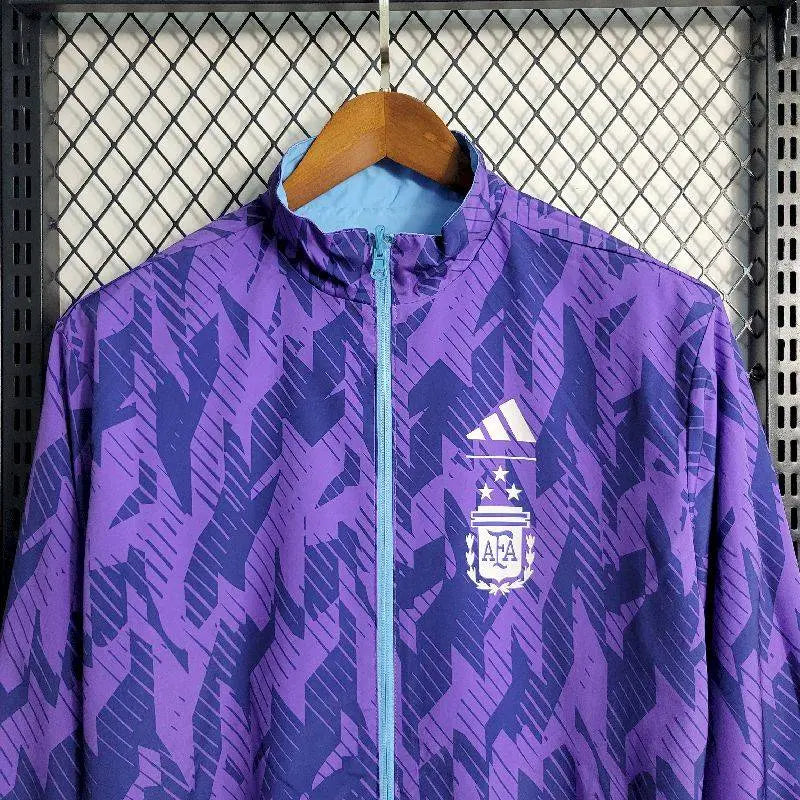 Argentina 2023 Jaqueta Corta-vento Dupla Face