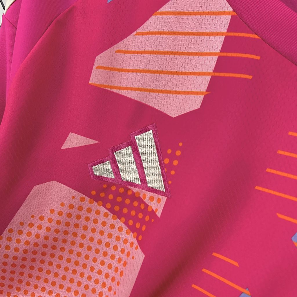 Camisa de goleiro rosa Flamengo 2025/26