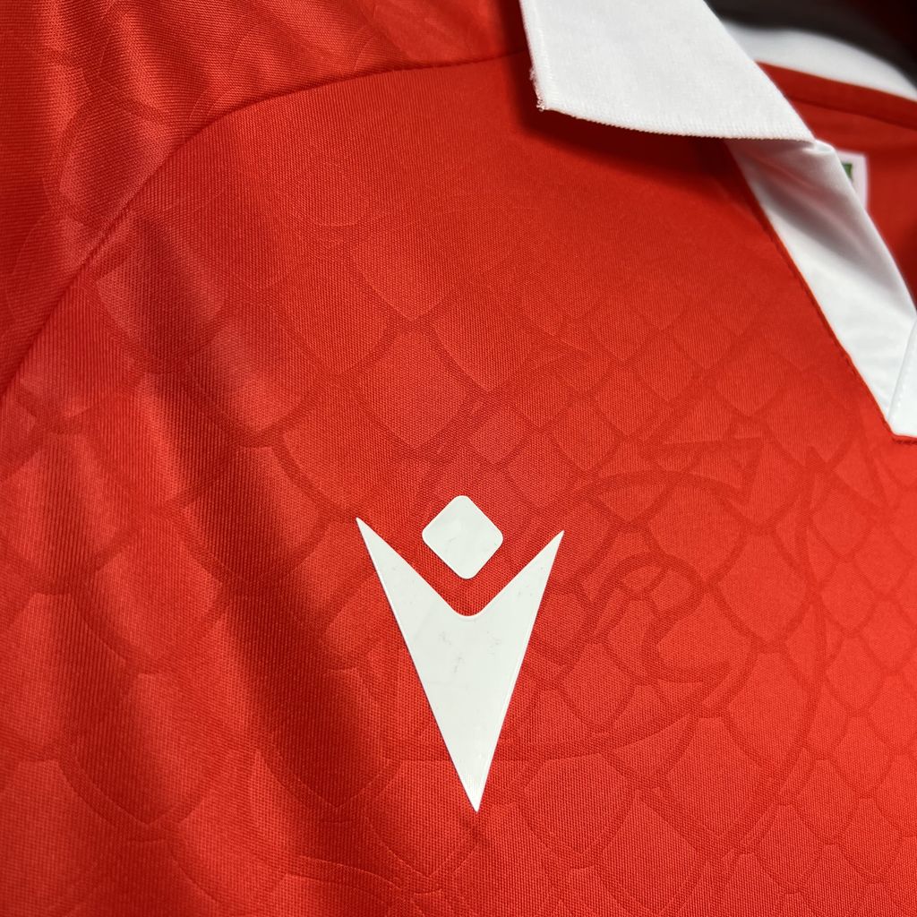 Camisa titular do Wrexham 2024/25