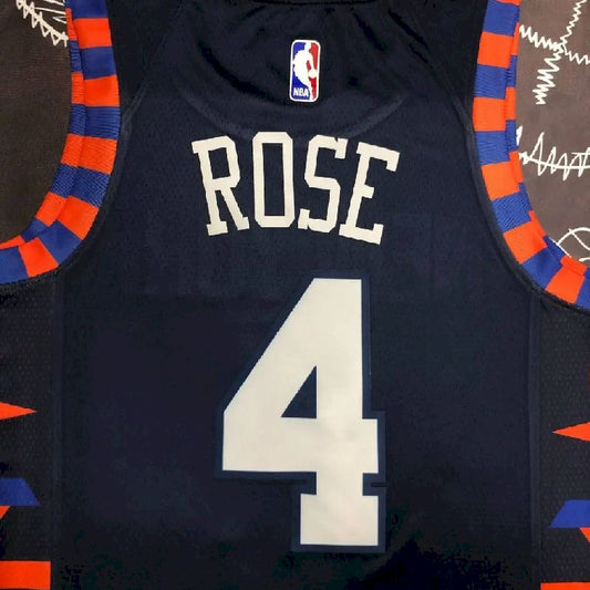 Camisa preta masculina Derrick Rose Team