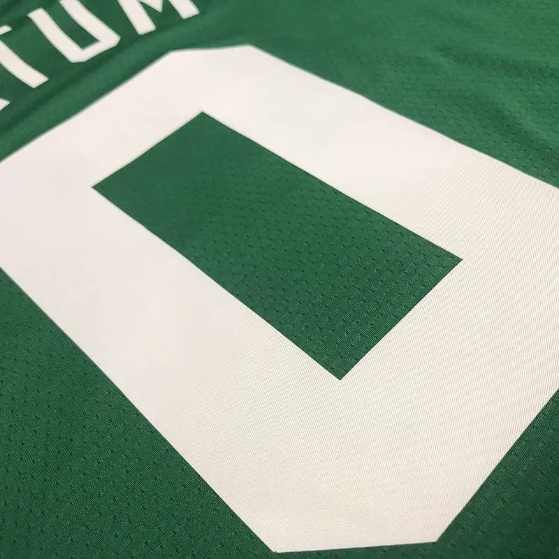 Jayson Tatum Men’s Green Player Version Jersey- Icon Edition