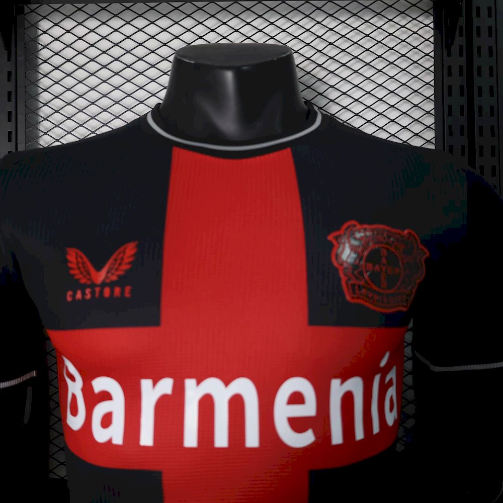 Bayer 04 Leverkusen 2024/25 Home Jersey Castore Player Version