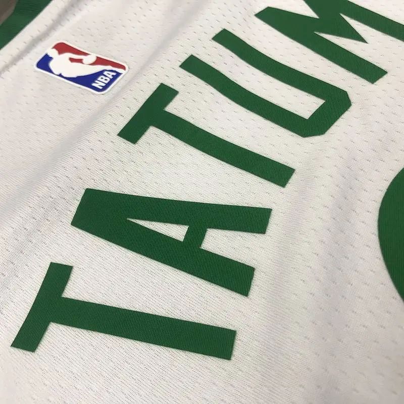 Men’s Jayson Tatum White 2020-21 Swingman Player Version Jersey – City Edition