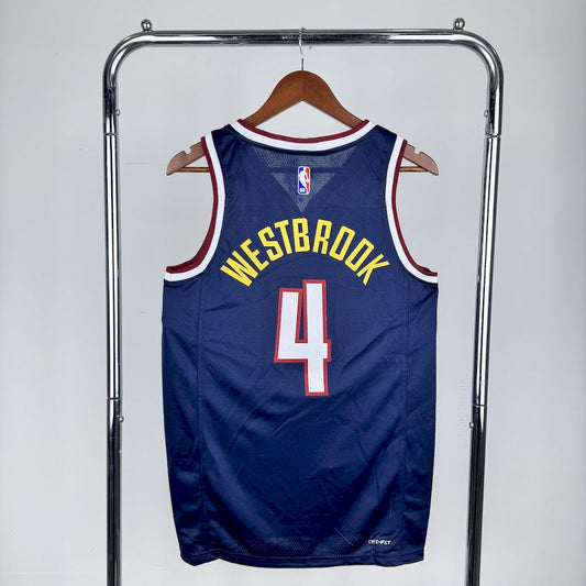 Denver Nuggets 2023/24 Icon Edition azul escuro WESTBROOK#4