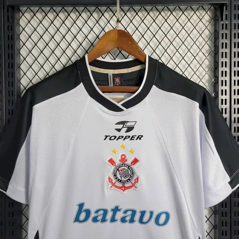 Camisa retrô Corinthians 2000 Home