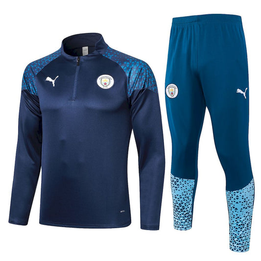 Suéter e calça Manchester City 2024/25 com zíper e meio zíper 815
