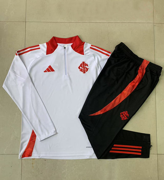 Suéter e calça adulto Internacional 2024/25 com meio zíper 815