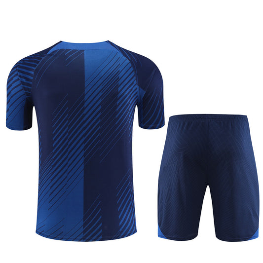 Camisa e short de treino adulto do Barcelona 2023/24 14001