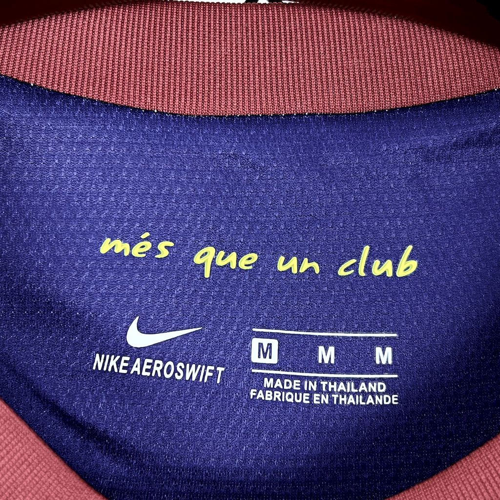 Camisa retrô de mangas compridas do Barcelona 2012/13
