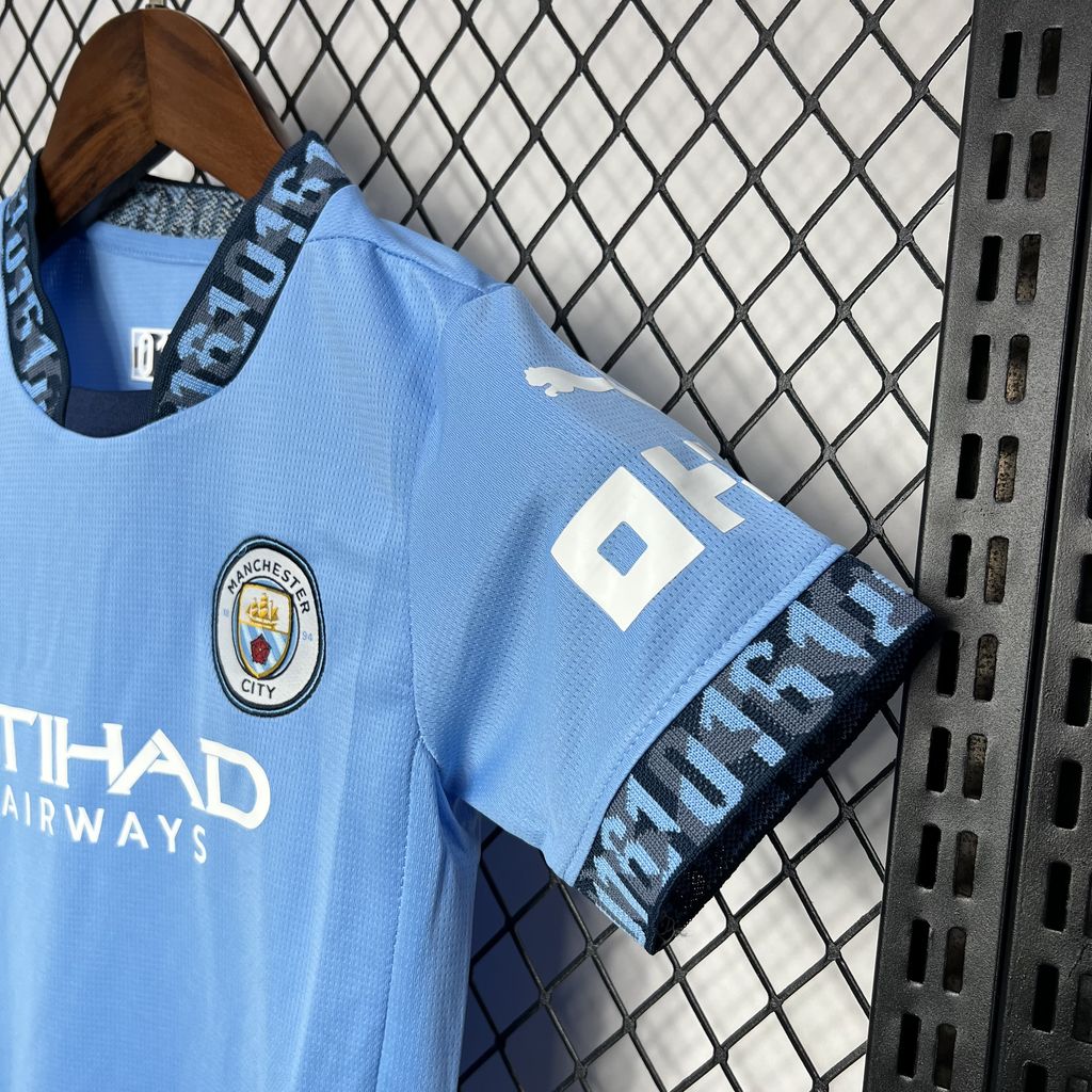 Kids Manchester City 2024/25 Home Kit
