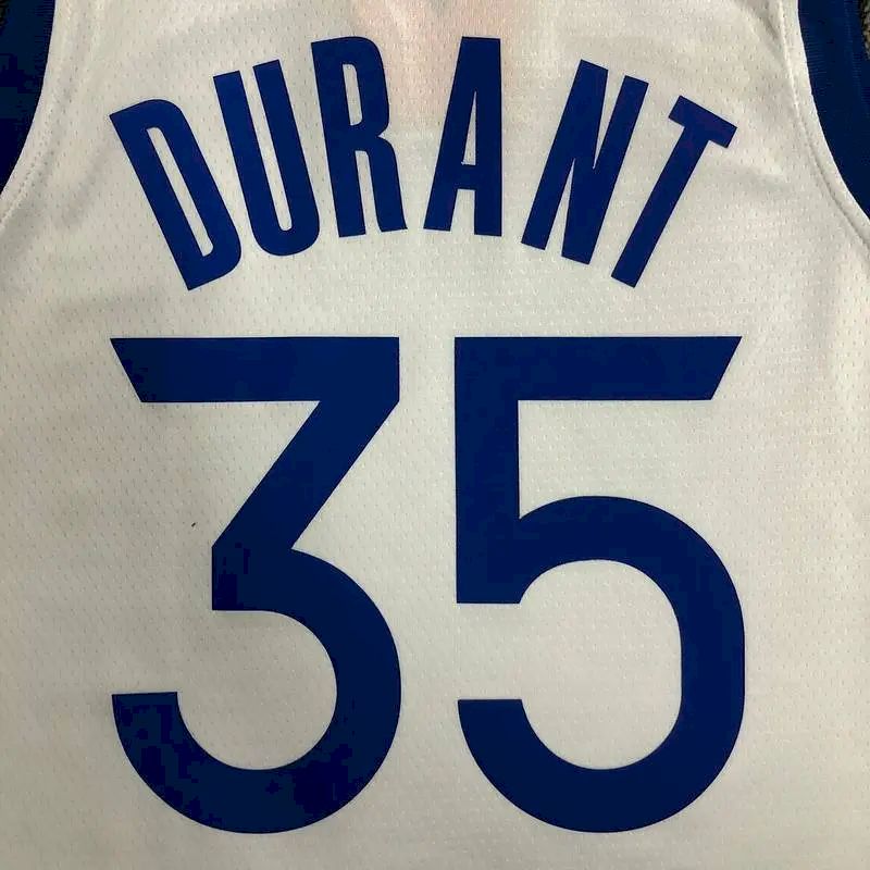 Camisa branca masculina Kevin Durant Team – Edição de 75º aniversário