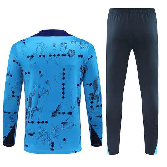 Suéter e calça Chelsea 2024/25 com zíper e meio zíper 14001