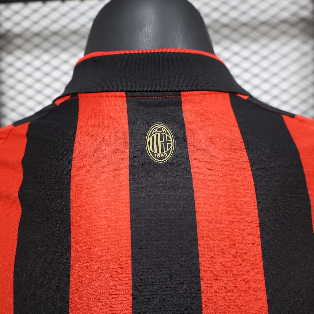 AC Milan 2024/25 125th Anniversary Edition Retro Jersey Player Version
