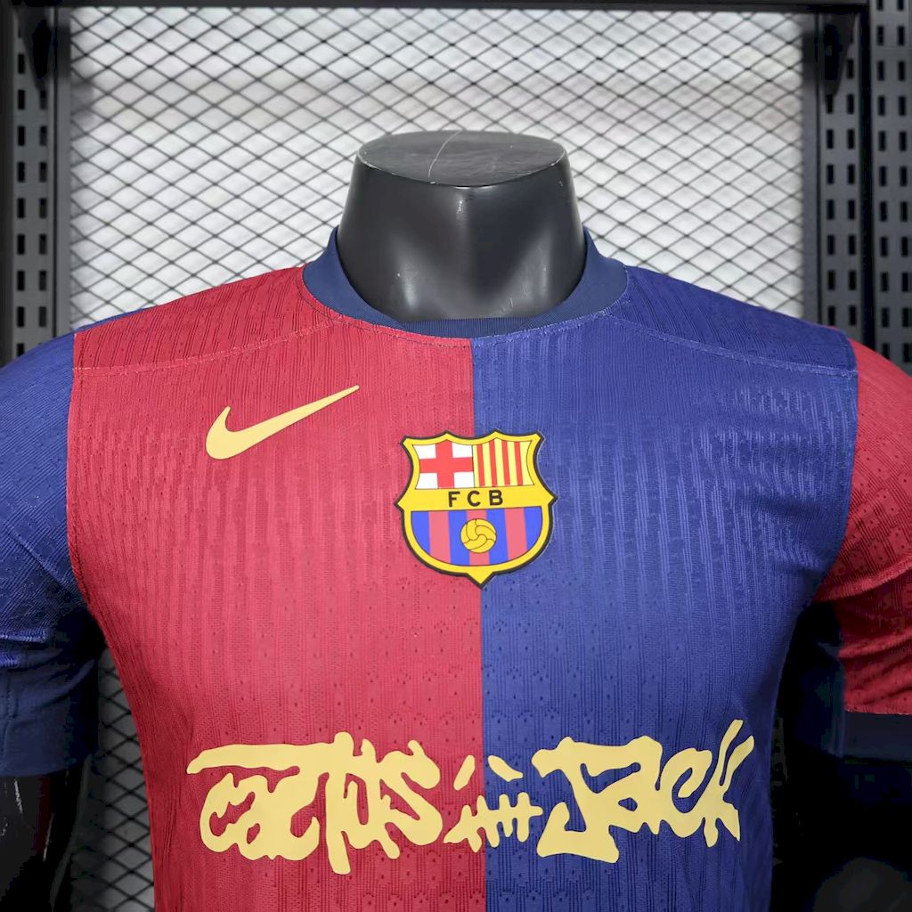 Barcelona 2024/25 Travis Scott Edition Jersey Player Version