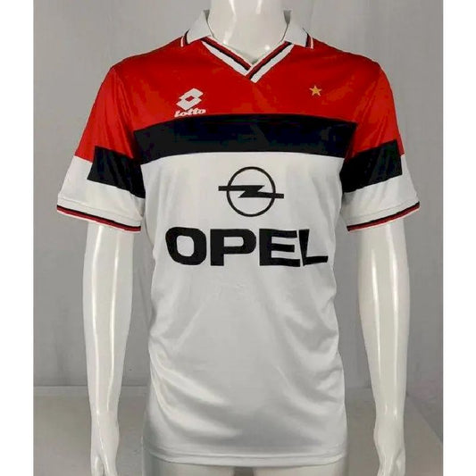 Camisa reserva retrô do AC Milan 1994/95