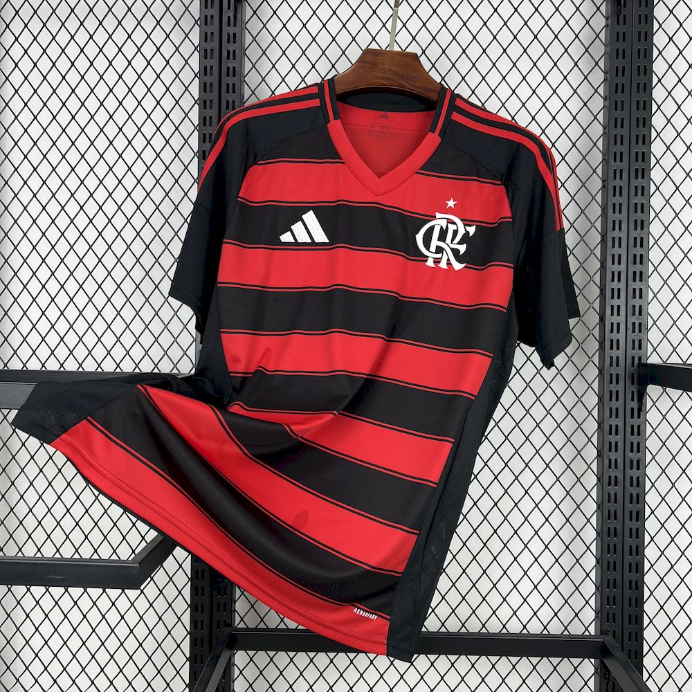 Camisa titular do Flamengo 2025/26