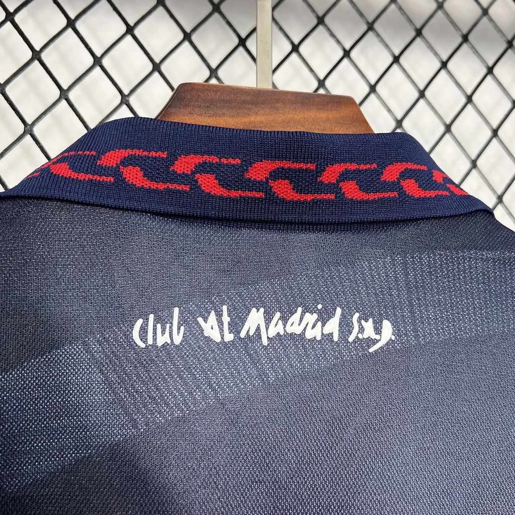 Camisa reserva retrô do Atlético de Madrid 1996/97