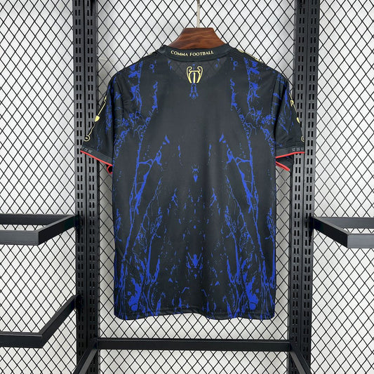 Paris Saint-Germain 2025/26 Campeones De Europa Red And Blue Jersey