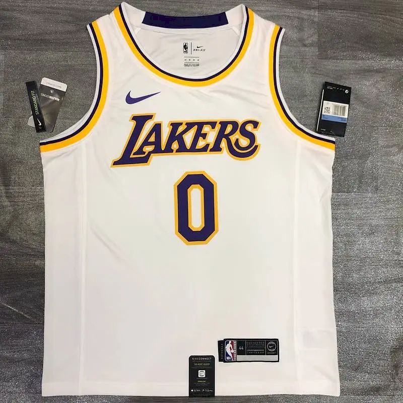 Camisa Nick Young White Masculina Versão Jogador