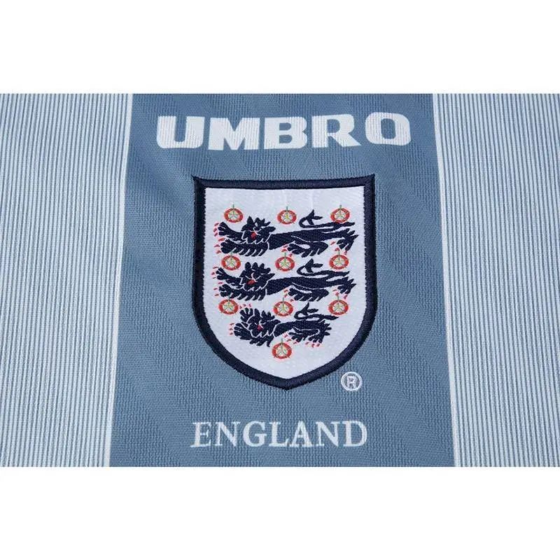 Camisa retrô de mangas compridas reserva da Inglaterra 1996/97