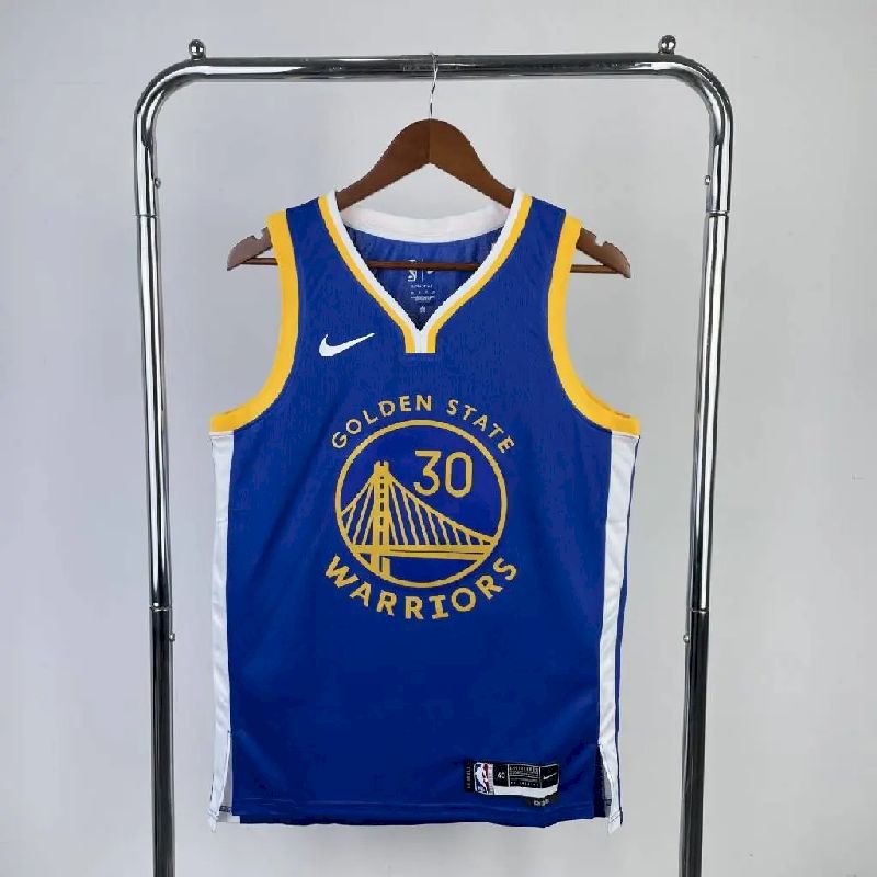 Men’s Stephen Curry Blue Away Team Jersey