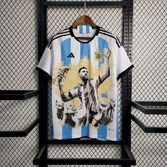 Camisa comemorativa da Argentina para a Copa do Mundo de 2023/24