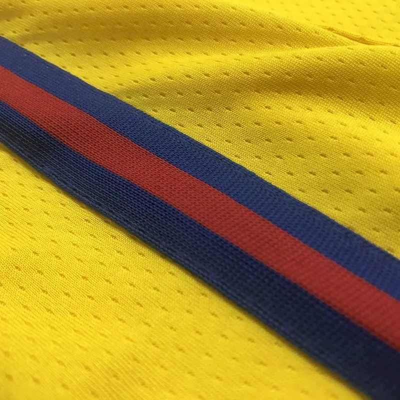 Camisa Klay Thompson Amarela Swingman Versão Jogador Masculina – Edição City