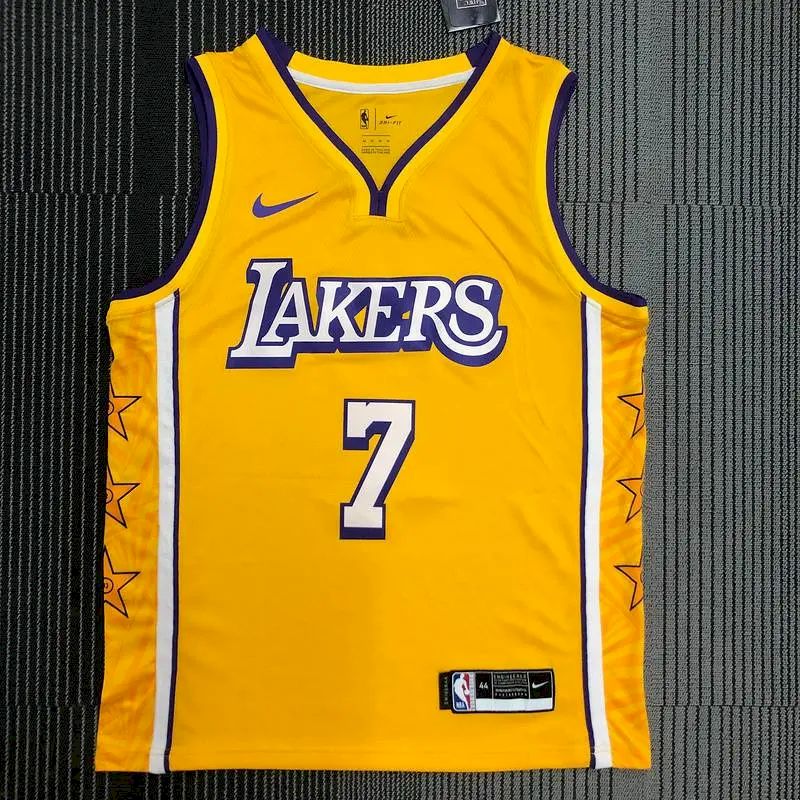 Carmelo Anthony Men’s Yellow Swingman Team Jersey – City Edition
