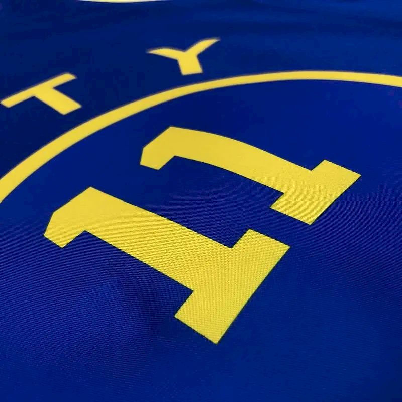 Camisa Klay Thompson Azul Masculina Versão Jogador – Edição Clássica