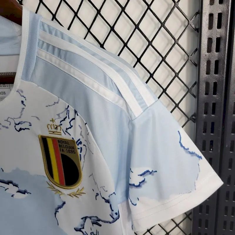 Camisa feminina reserva da Bélgica 2023/24