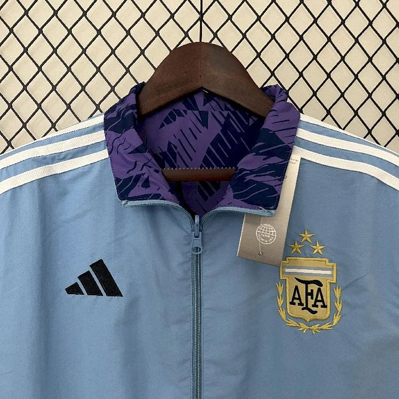 Argentina 2024-25 Jaqueta corta-vento dupla face