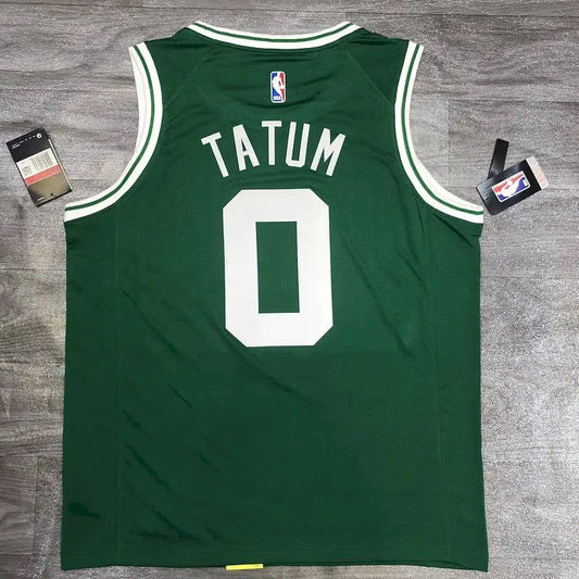 Camisa masculina verde Jayson Tatum versão jogador - Edição Ícone