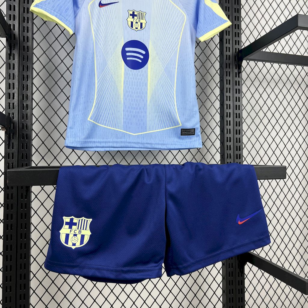 Barcelona 2025/26 Blue Special Edition Kids Kit