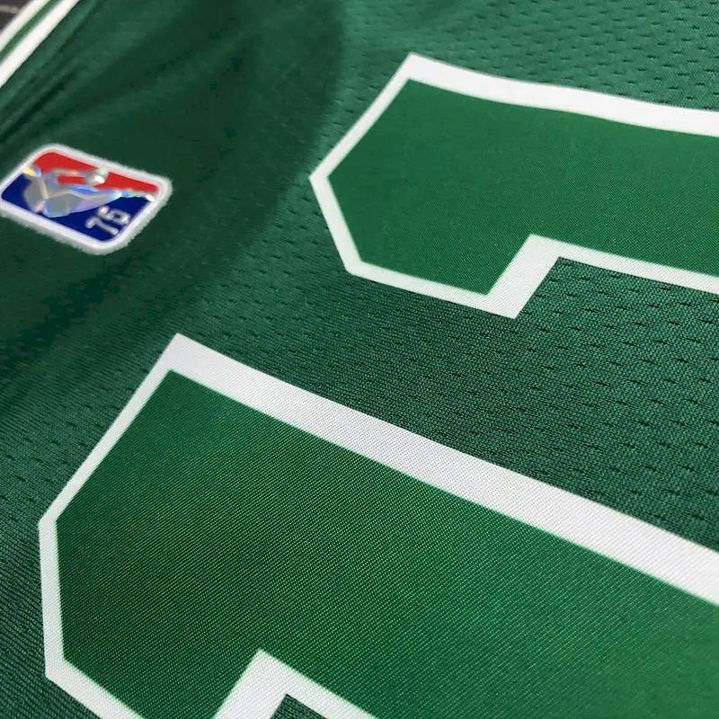 Camisa masculina Kyrie Irving Green Team – Edição City de 75º aniversário