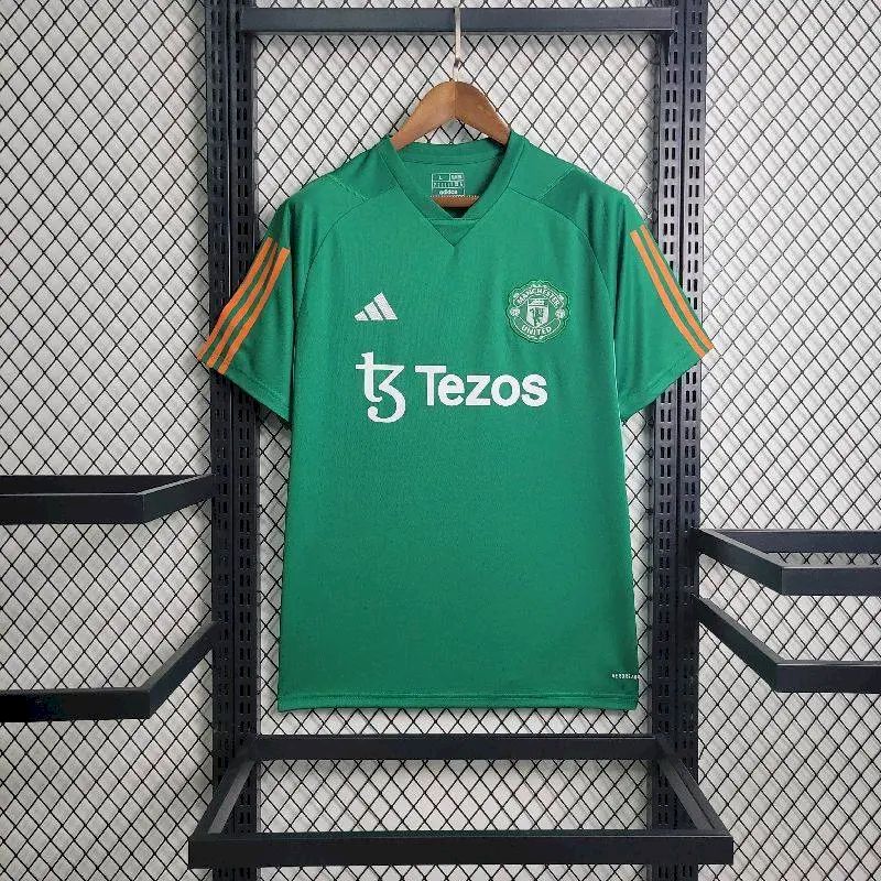Camisa de treino pré-jogo do Manchester United 2023/24