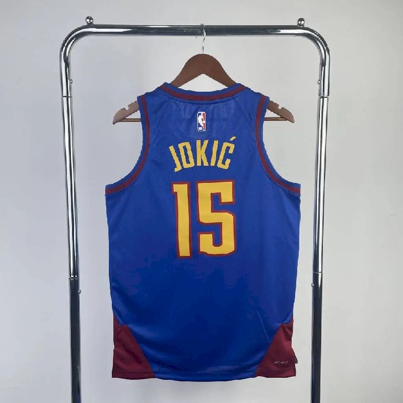 Men’s Nikola Jokic Blue Team Jersey – Statement Edition