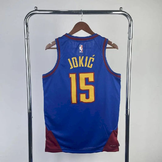 Camisa azul masculina Nikola Jokic Team – Edição Statement