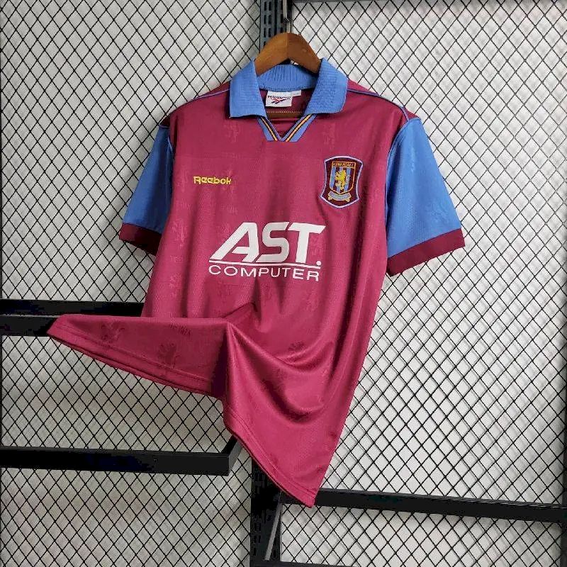 Camisa retrô do Aston Villa 1995/96