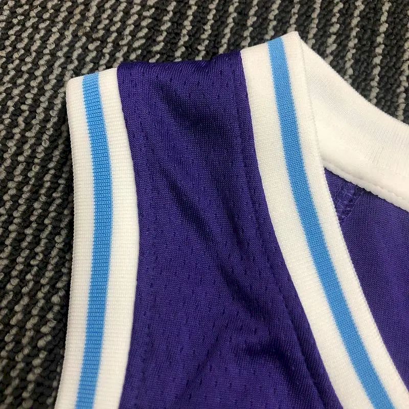 Camisa masculina roxa Anthony Davis Team – Edição City do 75º aniversário