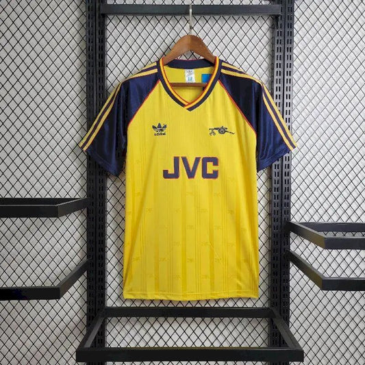Camisa retrô reserva do Arsenal 1988/89