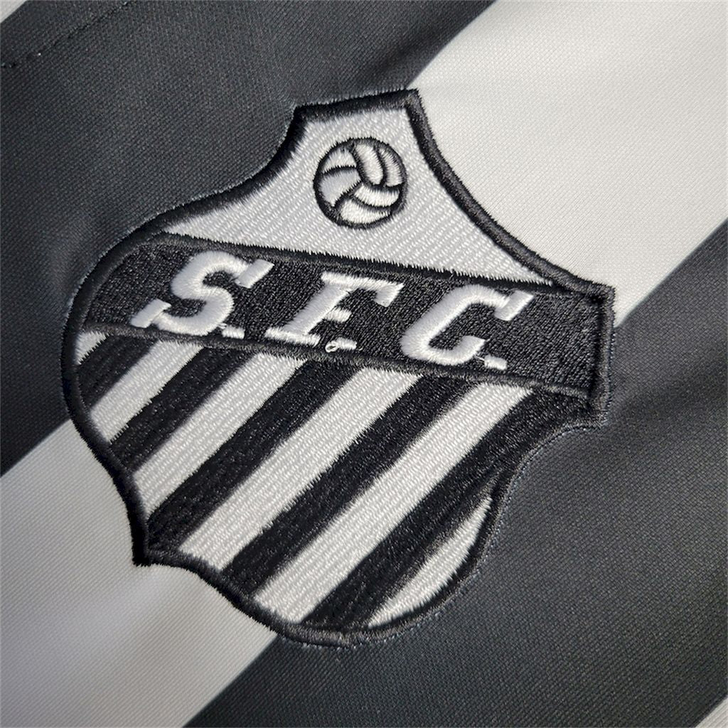 Camisa reserva retrô do Santos de 1958