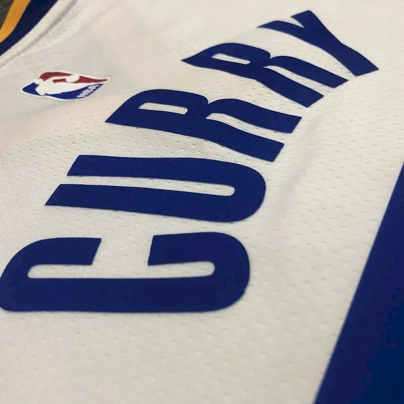 Camisa Stephen Curry Masculina Branca Versão Jogador – Edição Associação