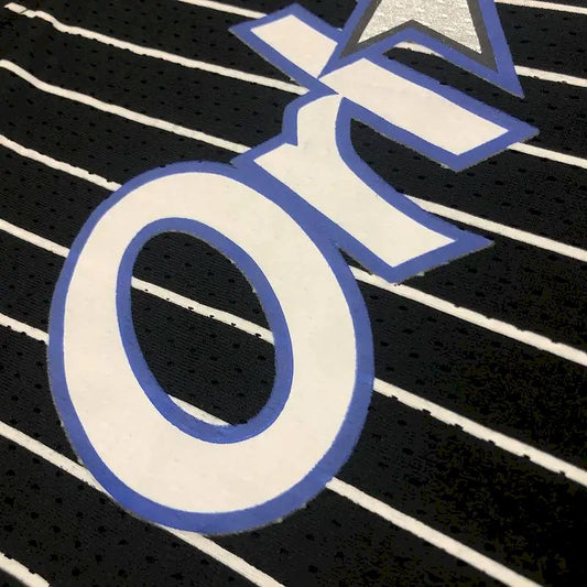 Camisa preta masculina Tracy McGrady – Edição retrô